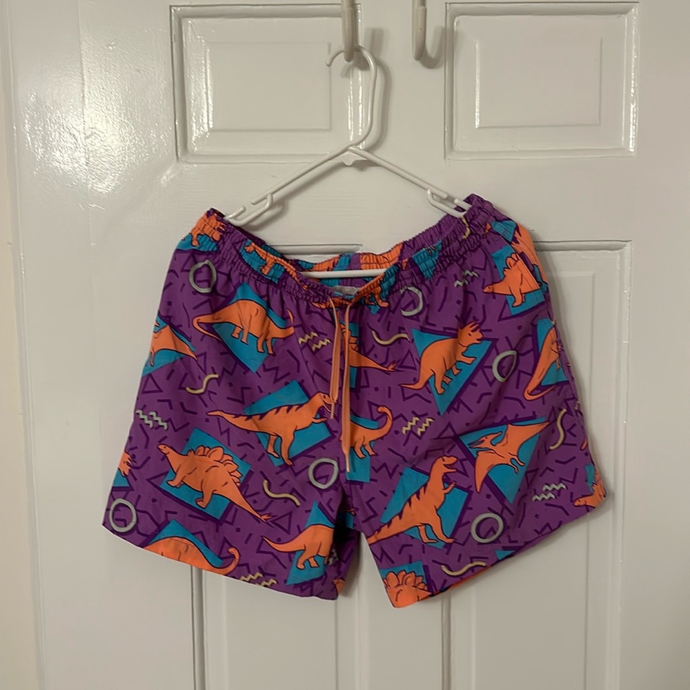 Men’s 5.5” Chubbies Swimsuit Mesh Lining Dinosaurs